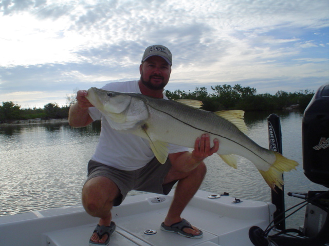 My best snook on the flats of Boca Grande