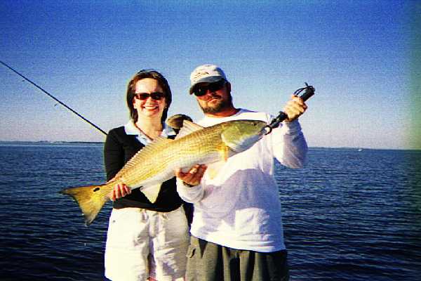 Fishing guide and happy customer