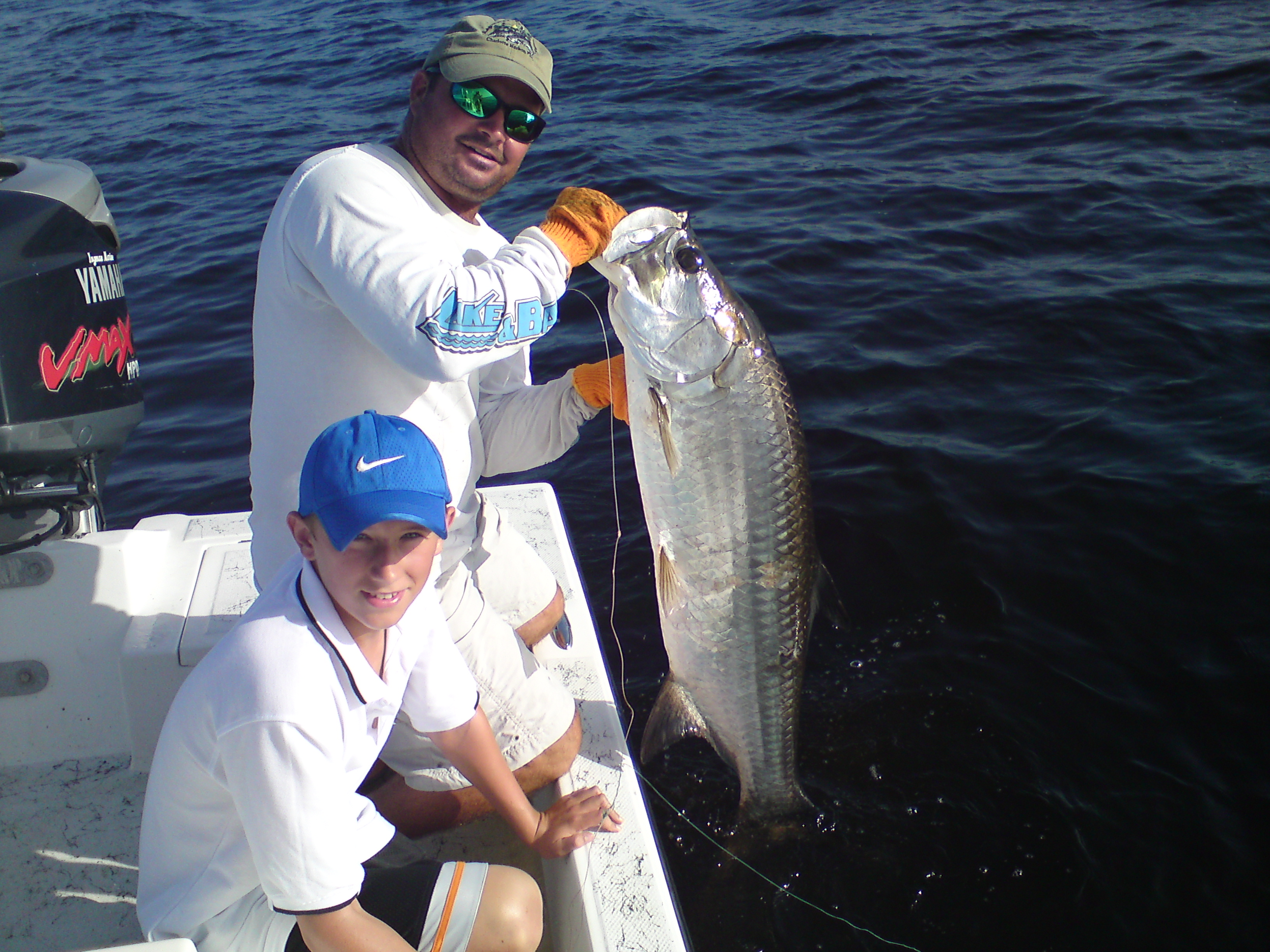 Late summer tarpon fishing in Charlotte Harbor