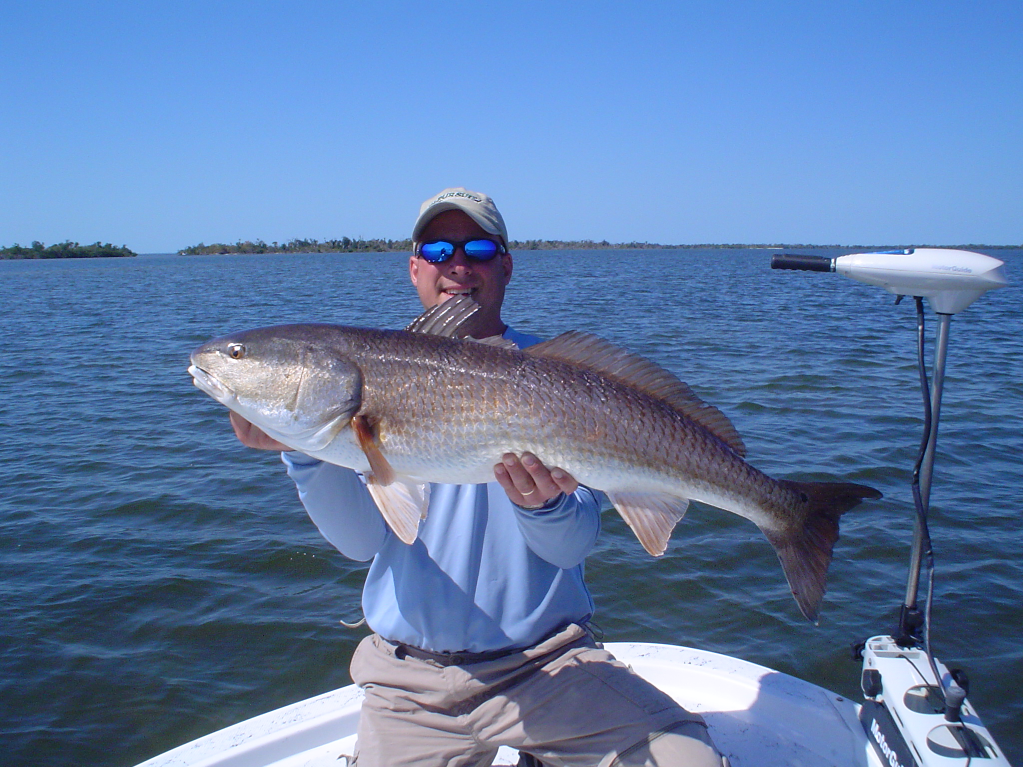 Flats fishing for redfish in Charlotte Harbor