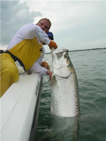 Tarpon fishing near Boca Grande Pass