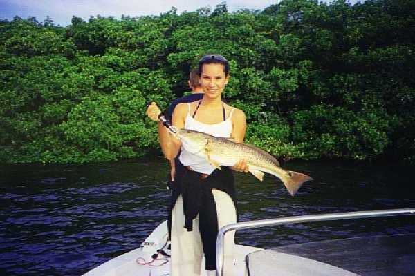 Pre hurricane Charley bush fishing for redfish