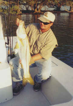 Flats fishing for snook