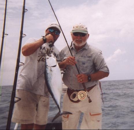 fly fishing for false albacore tuna