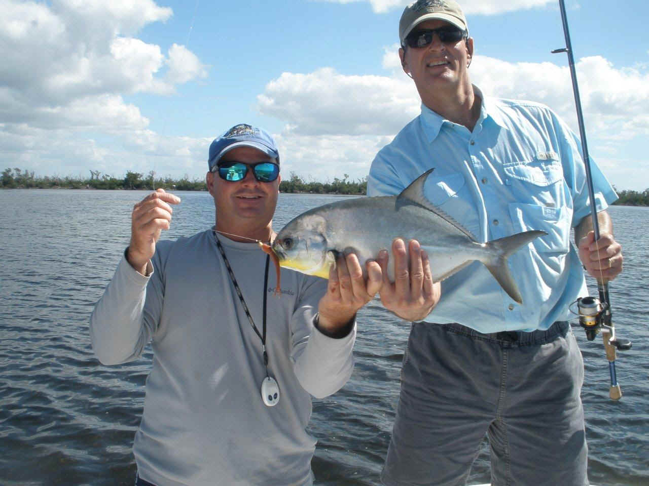 Winter flats fishing charters in Charlotte Harbor, Matlacha, Pine Island  Sound, Boca Grande and Fort Myers