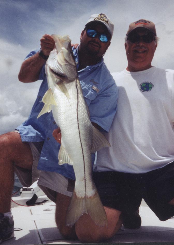 Trophy snook fishing guides and charters in Charlotte Harbor