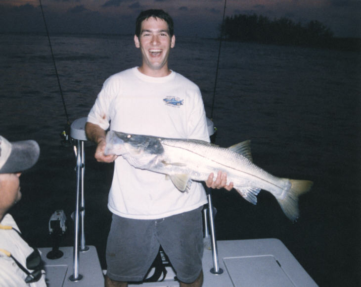 Snook fishing near Captiva Island