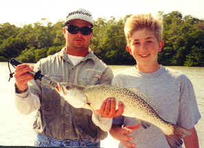 Trout fishing charter